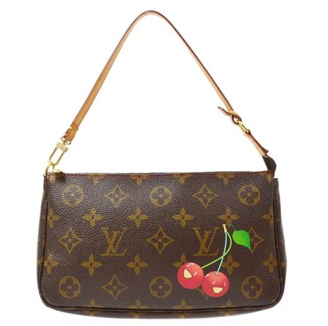 lv cherry pochette|louis vuitton cherry bandana.